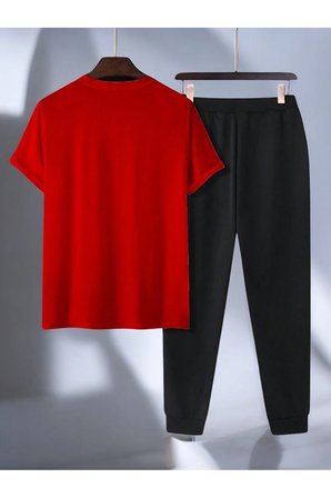 Unisex Pırlantalı Kadın Portresi Tasarım Basklı Tshirt Eşofman Takımı