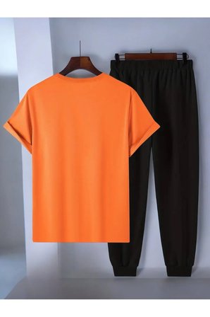 Unisex Pırlantalı Kadın Portresi Tasarım Basklı Tshirt Eşofman Takımı