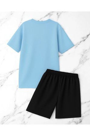Unisex Pırlantalı Kadın Portresi Tasarım Basklı Tshirt Şort Takımı