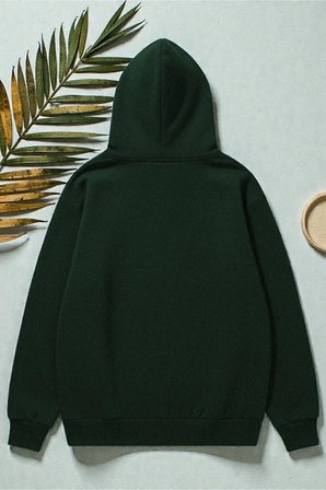 Unisex DONT OVER THINK Tasarım Basklı Sweatshirt