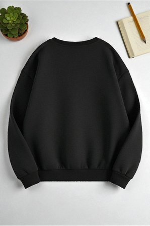 Unisex BOSTONUYAZI(BYZ) Tasarım Basklı Sweatshirt