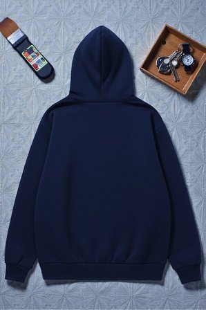 Unisex Good Days Baskılı Oversize Sweatshirt