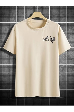 Unisex Tokyo Baskılı Oversize Tişört
