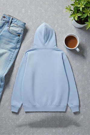 Unisex Future Baskılı Oversize Sweatshirt