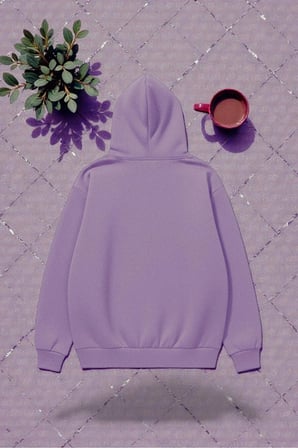 Unisex Future Baskılı Oversize Sweatshirt