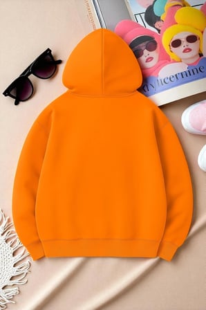 Unisex W Baskılı Oversize Sweatshirt