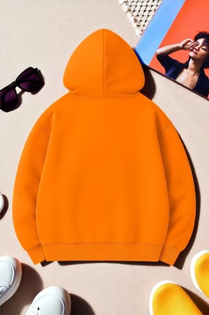 Unisex Kalp Lolipop Detayli Baskılı Oversize Sweatshirt