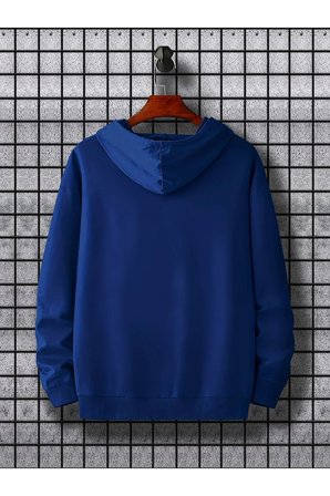 Unisex Alcakgonullu Kal Baskılı Oversize Sweatshirt