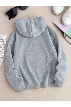 Unisex Thousand Baskılı Oversize Sweatshirt
