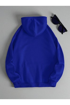 Mood Baskılı Oversize Sweatshirt