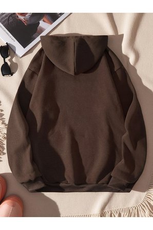 Silüet Baskılı Oversize Sweatshirt