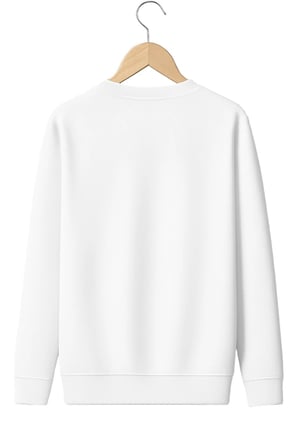 Unisex Leopar Desenli Kurdele Baskılı Oversize Sweatshirt