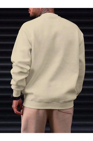 Unisex Los Angeles Baskılı Oversize Sweatshirt
