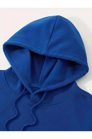 Unisex Boston Baskılı Oversize Sweatshirt