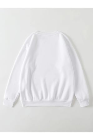 Unisex Dinazor Baskılı Oversize Sweatshirt