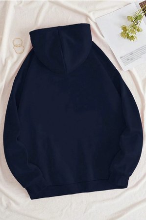 Holiday Baskılı Oversize Sweatshirt