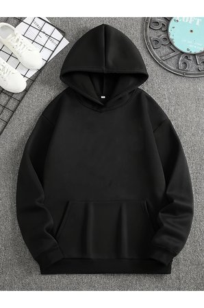 Unisex Yon Gosteren Pusula Baskılı Oversize Sweatshirt
