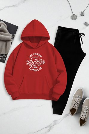 Unisex Vintage Eşofman Takımı