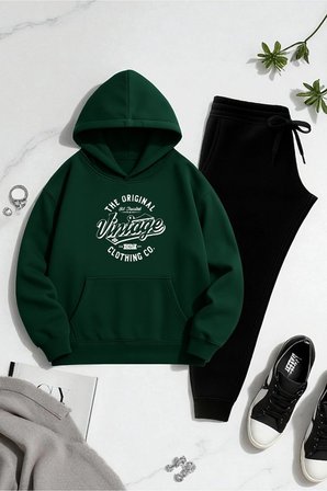 Unisex Vintage Eşofman Takımı