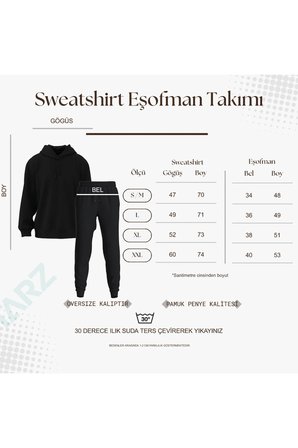 Unisex Vintage Eşofman Takımı
