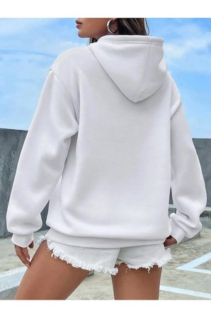 Unisex The Weekend Baskılı Oversize Sweatshirt
