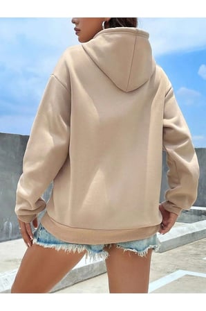 The Future Baskılı Oversize Sweatshirt