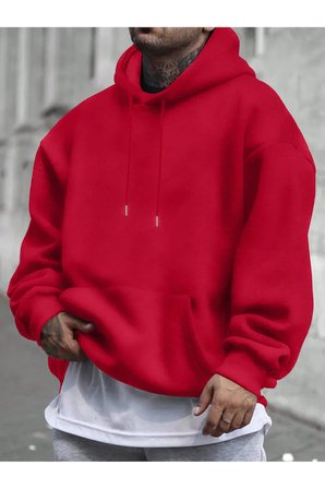 Unisex Brooklyn Bridge Baskılı Oversize Sweatshirt