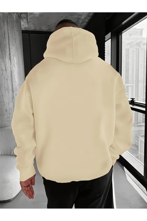 Unisex Monaco Racing Club Baskılı Tasarım Oversize Sweatshirt