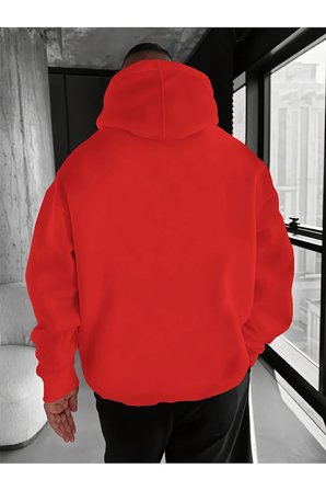 Unisex Monaco Racing Club Baskılı Tasarım Oversize Sweatshirt