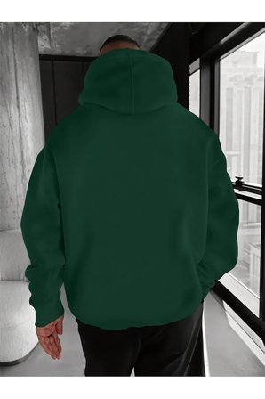 Unisex Monaco Racing Club Baskılı Tasarım Oversize Sweatshirt