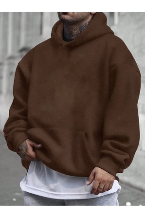 Unisex Pew Pew Karikatur Baskılı Tasarım Oversize Sweatshirt