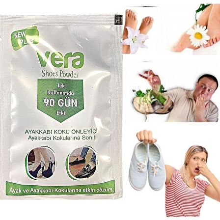 Vera Ayak Ve Ayakkabı Koku Önleyici Ayak Tozu 1 PAKET X 10 GR