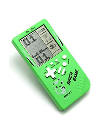 Tetris Oyun Konsolu 23 Bulmaca Oyunu Bataryalı 3.5 Inç LCD Mini Taşınabilir Atari