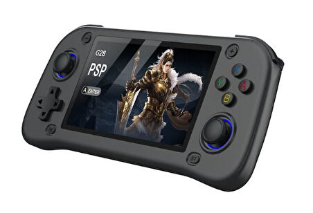 G28 Retro Oyun Konsolu 4.3 Inç Ekran 64GB 21555 Oyunlu Türkçe Menülü