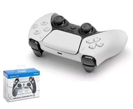 PS4 PC UYUMLU KABLOSUZ PS5 GÖRÜNLÜMLÜ GAMEPAD NODAR ND500C 5  RENK SEÇENEKLİ