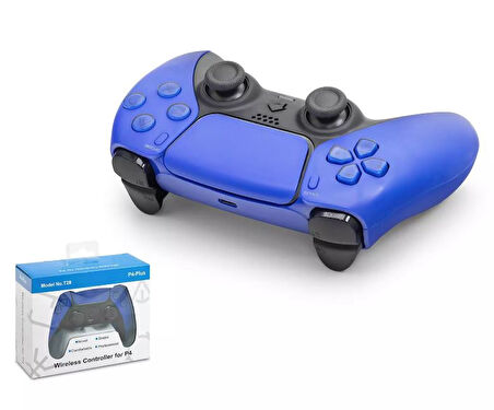 PS4 PC UYUMLU KABLOSUZ PS5 GÖRÜNLÜMLÜ GAMEPAD NODAR ND500C 5  RENK SEÇENEKLİ