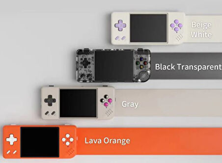 ANBERNIC RG28XX  Taşınabilir Retro El Konsolu 4 Renk Seçenekli