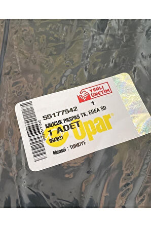 Fiat Egea Sedan Kauçuk Paspas Takımı 55177542 2015-2025