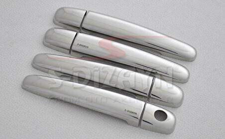 S-Dizayn Citroen C3 Krom Kapı Kolu 4 Kapı 2010-2016