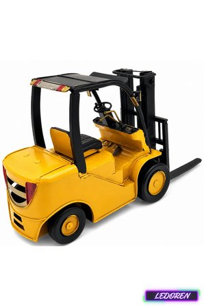 Diecast Metal Forklift Oyuncak Hareketli İş Makinesi Koleksiyon Model Araç C1797