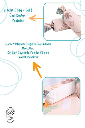 Bebek Reflü Yatağı, Fermuarlı, Yıkanabilir Kılıf, Özel Üretim