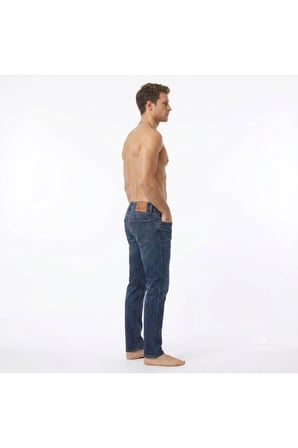 Erkek 512 Slim Taper lacivert likralı Kot Pantolon -1182 Lacivert / 30/32