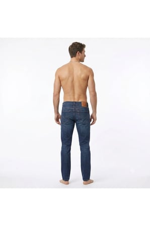 Erkek 512 Slim Taper lacivert likralı Kot Pantolon -1182 Lacivert / 30/32
