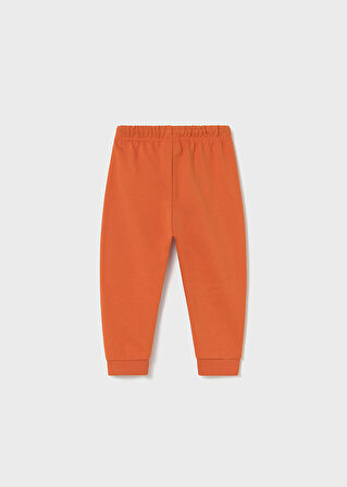 Mayoral 1-4 Yaş Erkek Bebek Kapüşonlu Kanguru Cepli Sweat ve 2’li Eşofman Altı Takımı – Bej, Turuncu, Antrasit