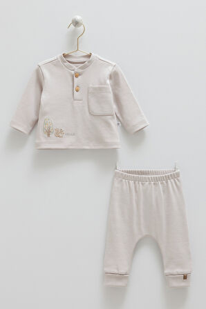 CARAMELL HELLO FOREST 2Lİ TAKIM - GRİ