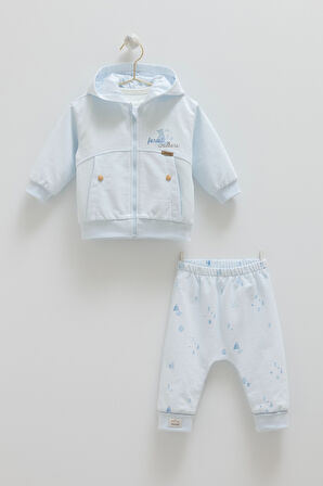 CARAMELL 03-18 AY BEDEN ARALIĞI MOUNTAİN ÜÇLÜ TAKIM - MAVİ