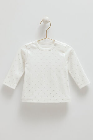 CARAMELL 03-18 AY BEDEN ARALIĞI TEDDY ÜÇLÜ TAKIM - EKRU