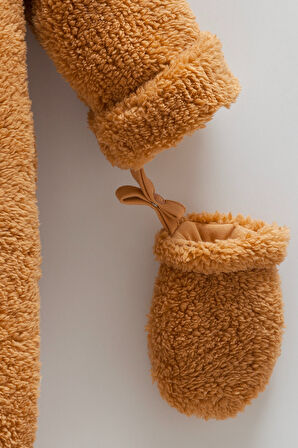 CARAMELL 01-12 AY BEDEN ARALIĞI WİNTER STAR ELDİVENLİ PELUŞ TULUM - KAHVE