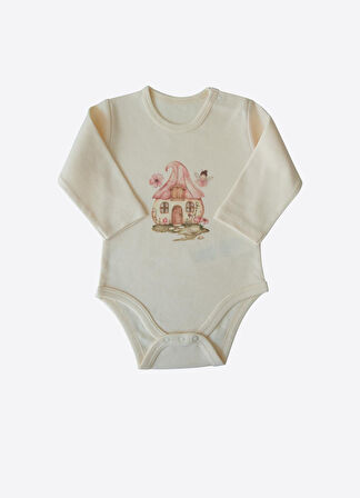 KİTİKATE ORGANİK FLY ÜÇLÜ ÇORAPTOLONLU TAKIM - BEJ