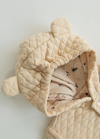 KİTİKATE OSLO KAPİTONE MONT - BEJ